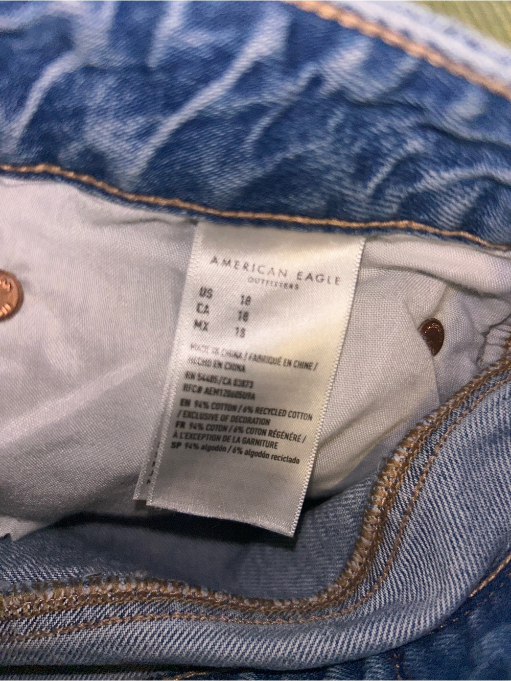 AE Outfitters Plus Size Women’sBlue Denim shorts- Classic & Light Wash Options - Picture 14 of 16